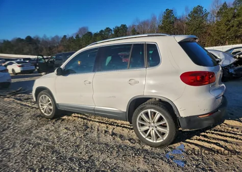 2012 Volkswagen Tiguan S z USA, uszkodzony, nr VIN WVGAV7AX2CW534088